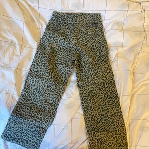 Obey leopard print skater pants